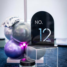 Load image into Gallery viewer, Chic Dome Table Numbers Wedding Sign Cutout