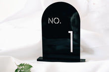Load image into Gallery viewer, Chic Dome Table Numbers Wedding Sign Cutout